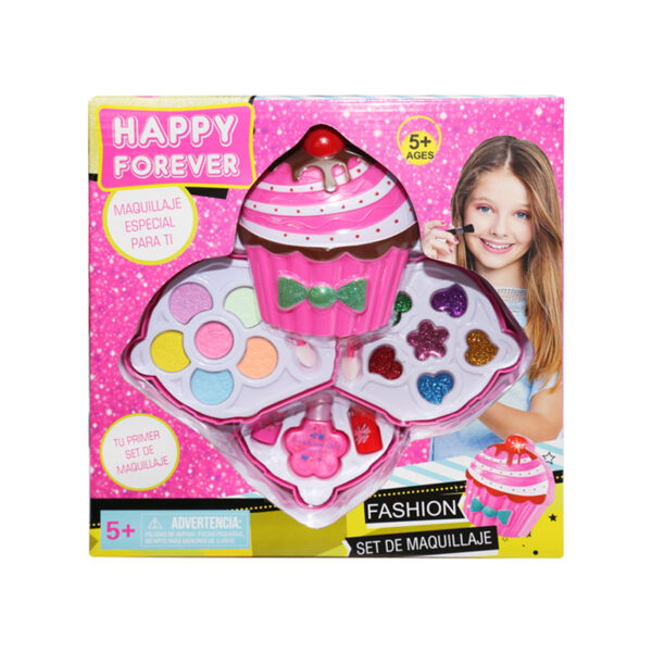 SET DE MAQUILLAJE PARA NIÑA CUPCAKE