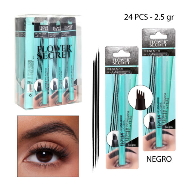 LÁPIZ DELINEADOR MICROBLADING PARA CEJAS - NEGRO