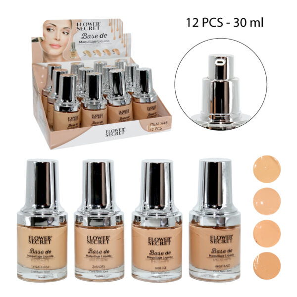 BASE MAQUILLAJE LÍQUIDA MATTE - 30 ML
