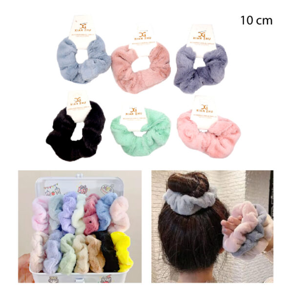 SCRUNCHIES SUAVES PARA EL CABELLO