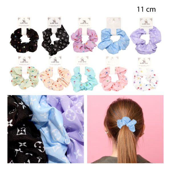 SCRUNCHIES ELÁSTICOS PARA EL CABELLO