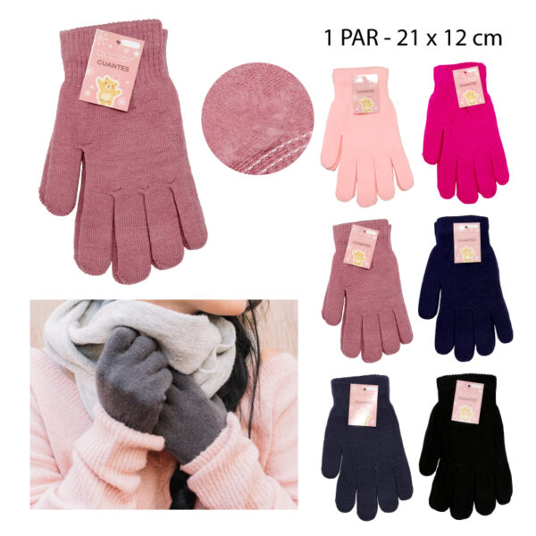 GUANTES DE LANA PARA MUJER