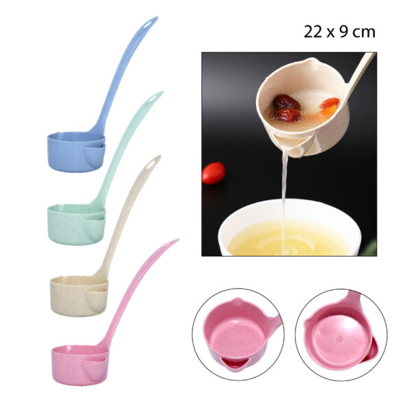 CUCHARÓN PARA SOPA CON SEPARADOR DE ACEITE