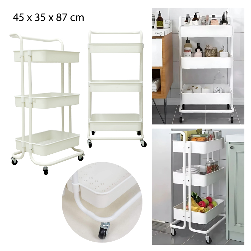 ESTANTERIA METÁLICA DE 3 NIVELES
