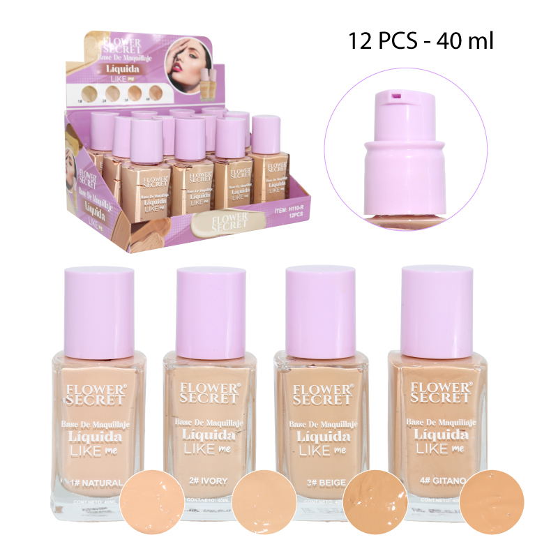 BASE DE MAQUILLAJE "LIKE ME" - 40 ML