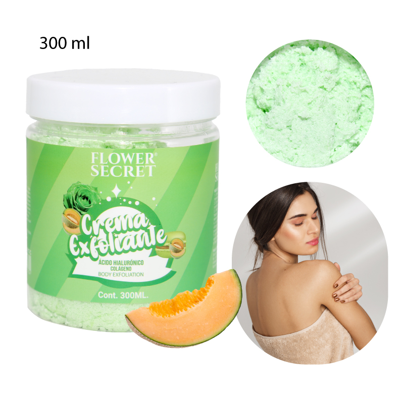 CREMA EXFOLIANTE DE HELADO DE MELÓN - 300 ML