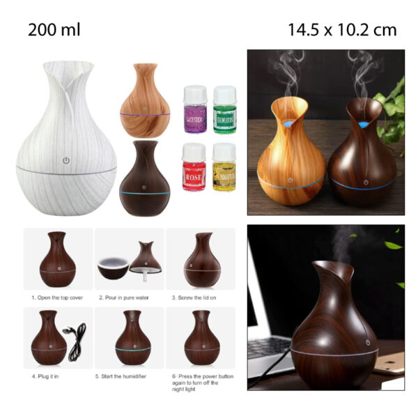 HUMIDIFICADOR – DIFUSOR DE AROMA