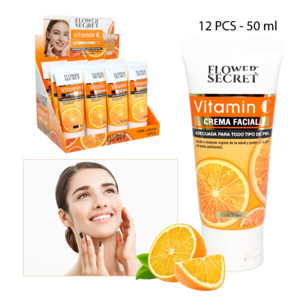 CREMA FACIAL CON VITAMINA C - 50 ML
