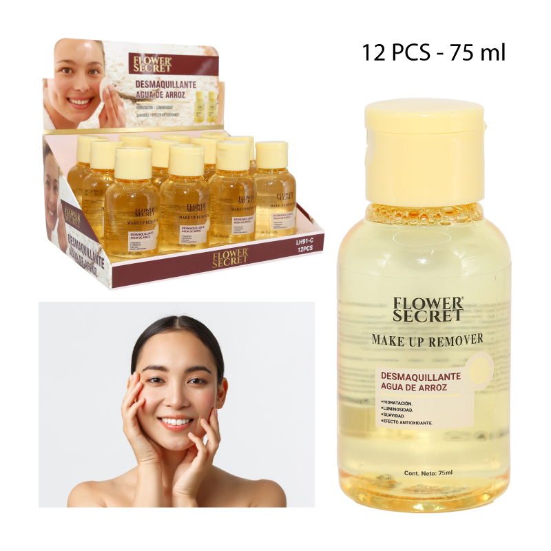 DESMAQUILLANTE AGUA DE ARROZ - 75 ML