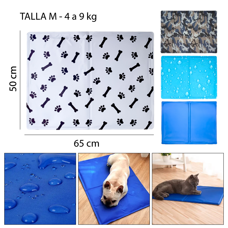 MANTA REFRESCANTE PARA MASCOTAS - 50 X 65 CM