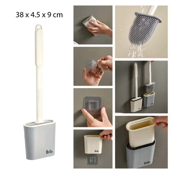 CEPILLO DE GOMA PARA INODORO