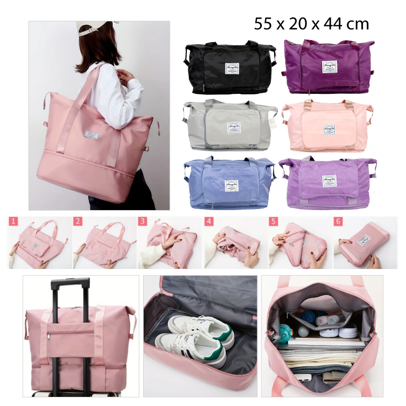 BOLSO DE VIAJE PLEGABLE - 36 A 55 LTS