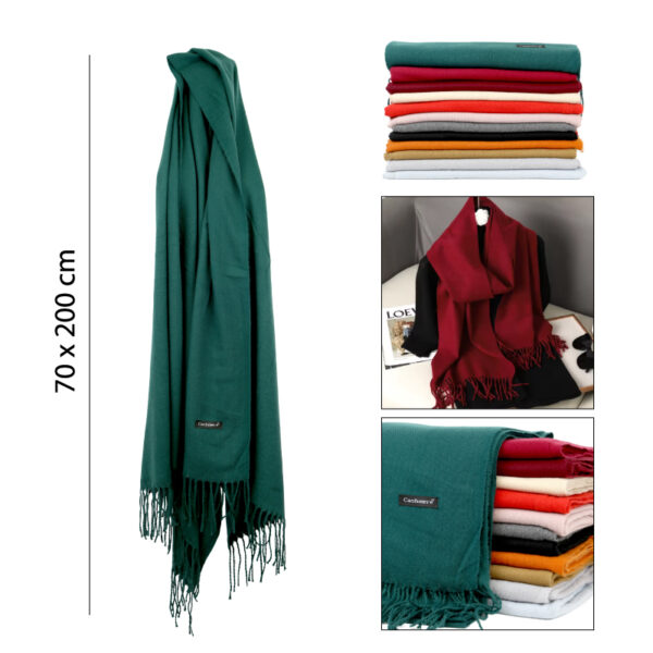 BUFANDA LISA - CASHMERE