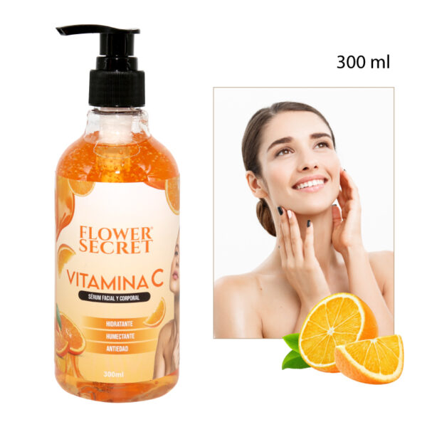 SÉRUM FACIAL Y CORPORAL CON VITAMINA C - 300 ML