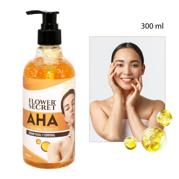 SÉRUM FACIAL Y CORPORAL CON AHA - 300 ML