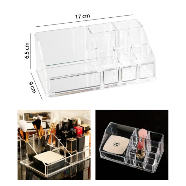 ORGANIZADOR ACRÍLICO PARA MAQUILLAJE