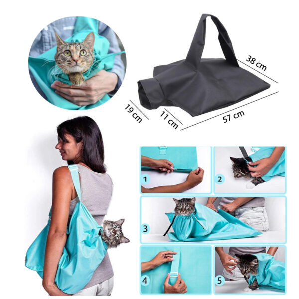 BOLSA DE TRANSPORTE PORTATIL PARA GATOS