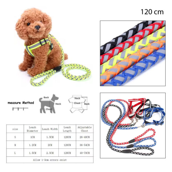 ARNÉS PARA PERROS CON REFLECTANTE