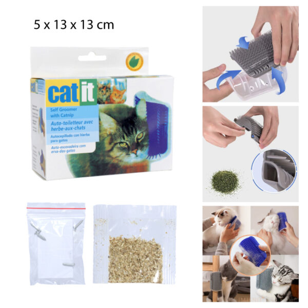CEPILLO ESQUINERO RASCADOR PARA GATO