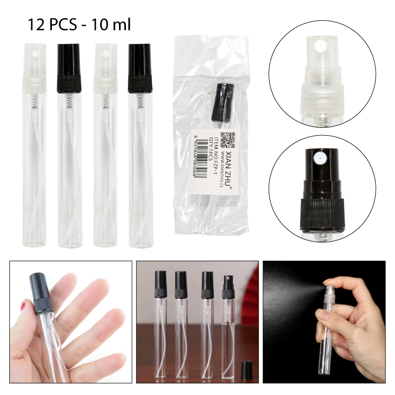 SPRAY DE VIDRIO RECARGABLE - 10 ML