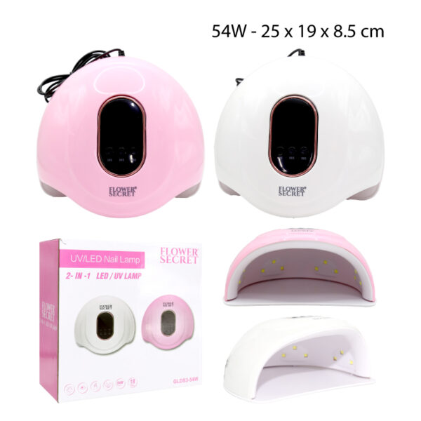 LAMPARA LED / UV DE 54W