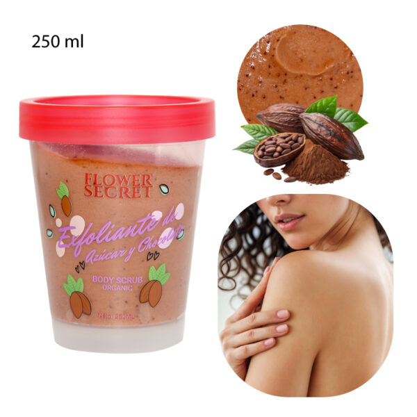 EXFOLIANTE CORPORAL AROMA A CHOCOLATE - 250 ML