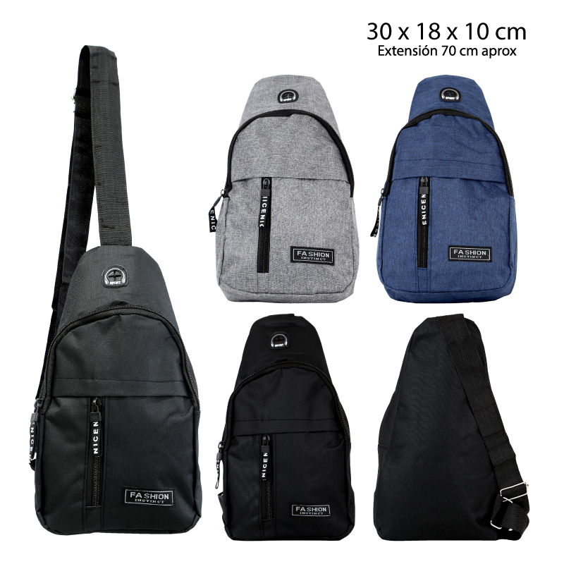 BOLSO CRUZADO ESTILO OXFORD