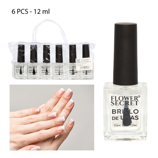 ESMALTE BRILLO DE UÑAS - 12 ML