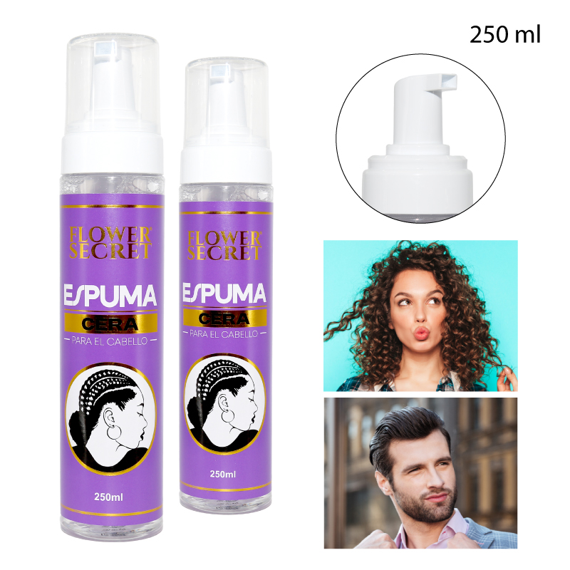 ESPUMA FIJADORA PARA EL CABELLO - 250 ML
