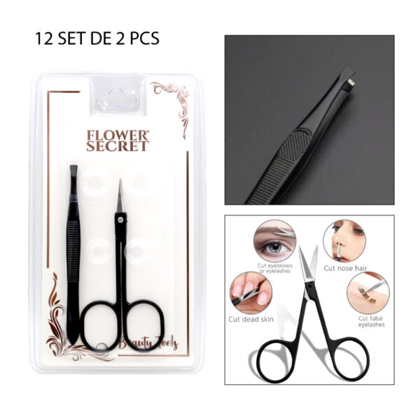 SET PINZA + TIJERA DE BELLEZA