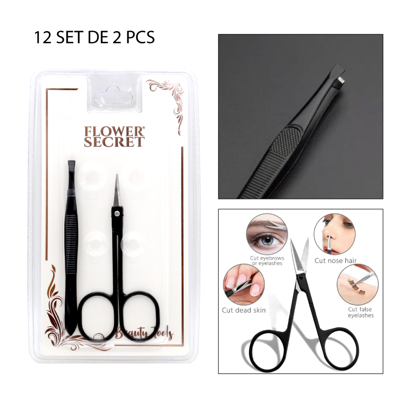 SET PINZA + TIJERA DE BELLEZA
