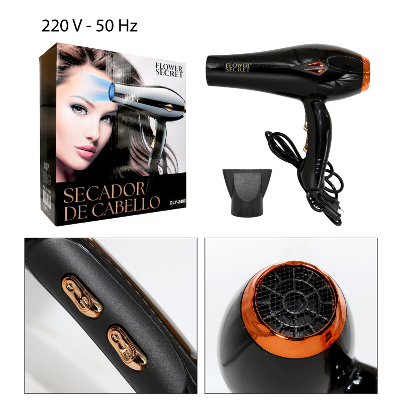 SECADOR DE PELO - MODELO 2400