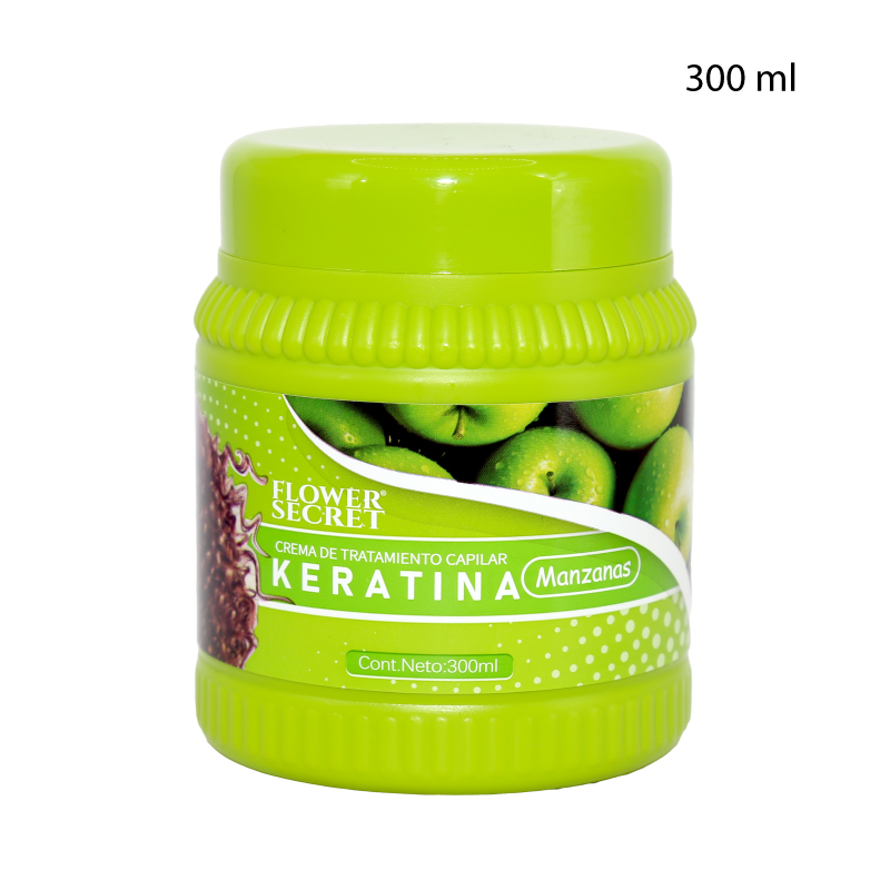 TRATAMIENTO CAPILAR KERATINA MANZANA VERDE - 300 ML