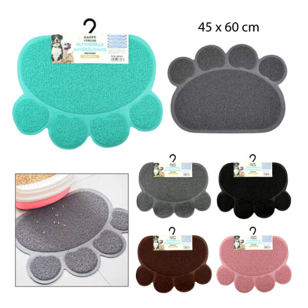 ALFOMBRA PVC ANTIDESLIZANTE PARA MASCOTAS - 45 X 60 CM