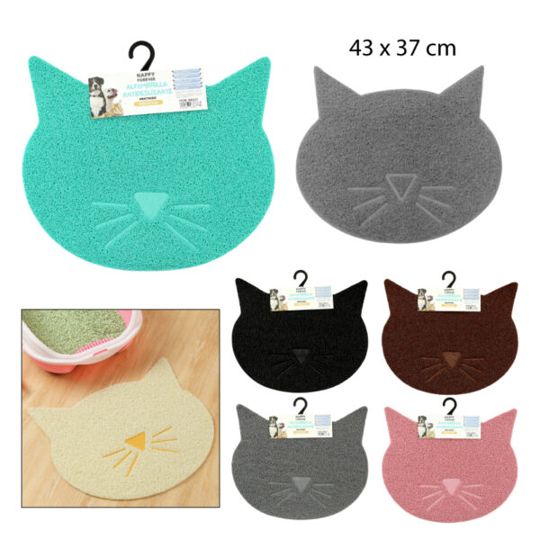 ALFOMBRA PVC PARA MASCOTAS - 43 X 37 CM