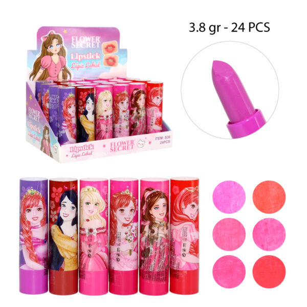 LABIAL BRILLANTE FRUTAL DE PRINCESA - 3.8 GR