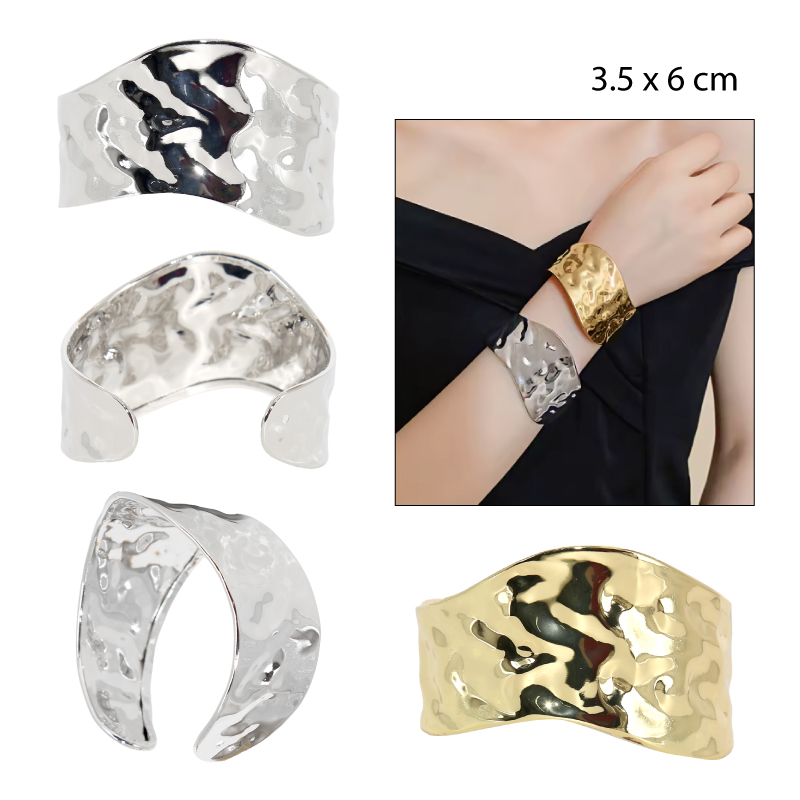 BRAZALETE ABIERTO METÁLICO