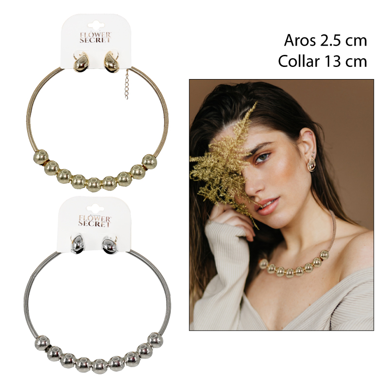 SET COLLAR + AROS
