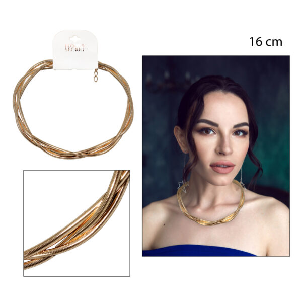 COLLAR DE CADENA DORADO