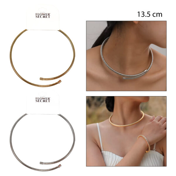 COLLAR ELEGANTE ABIERTO