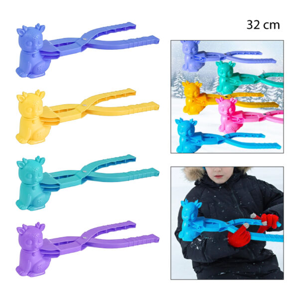 PINZAS DE JUGUETE PARA NIEVE / ARENA - RENO
