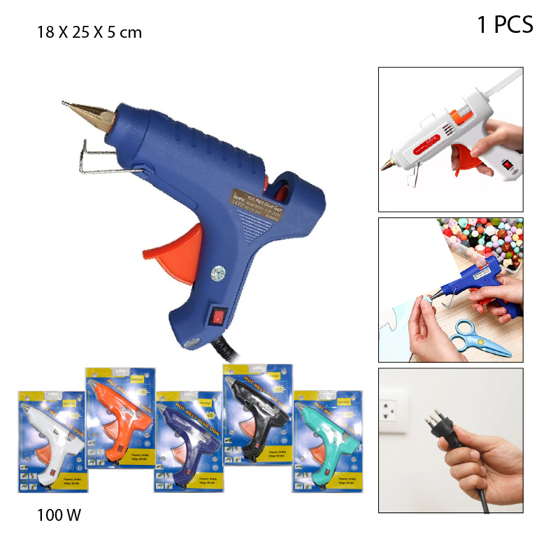 PISTOLA DE SILICONA ELÉCTRICA 100W - GRANDE