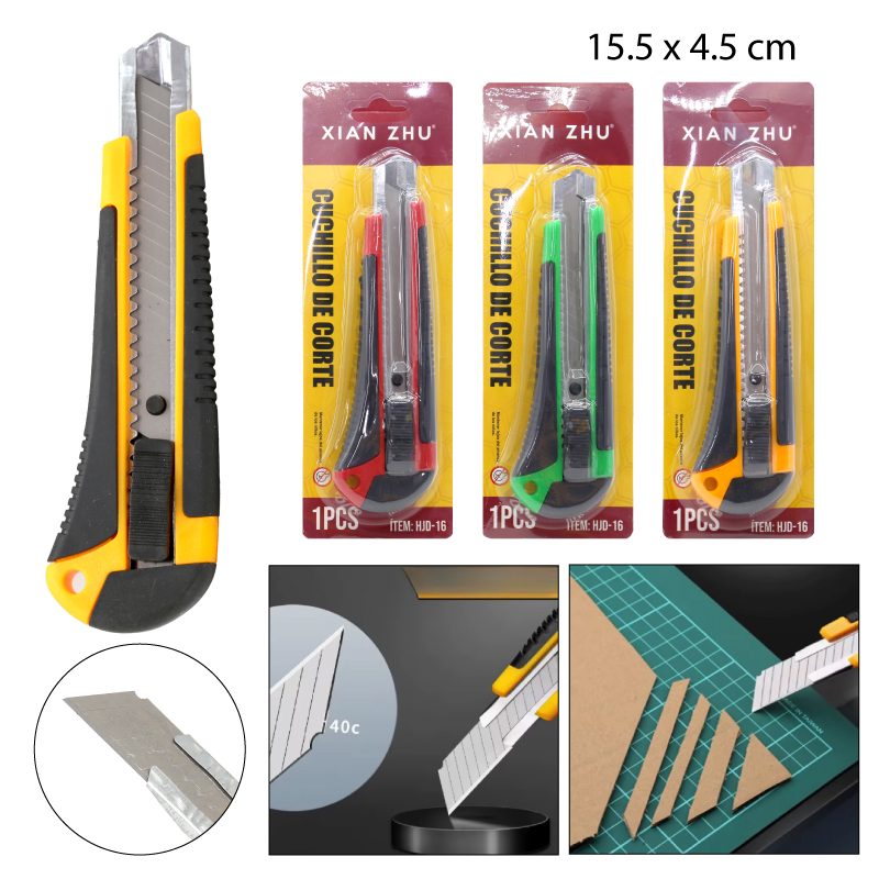 CUCHILLO CARTONERO ENGOMADO - GRANDE