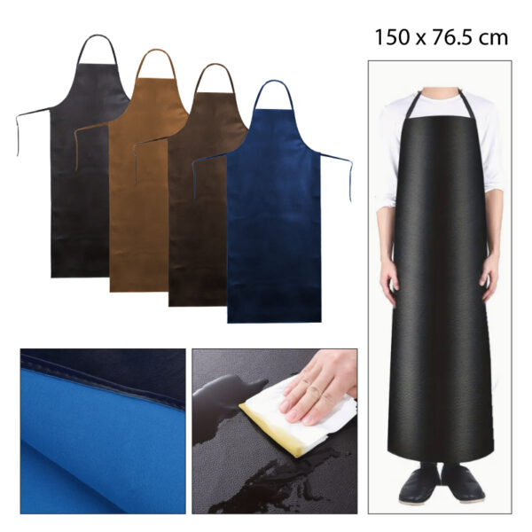 DELANTAL IMPERMEABLE DE CUERINA LARGO - 150 X 76.5 CM