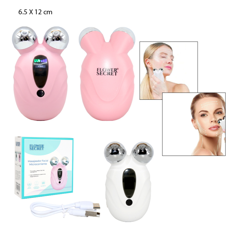 DISPOSITIVO DE BELLEZA CON MICROCORRIENTE PARA ROSTRO