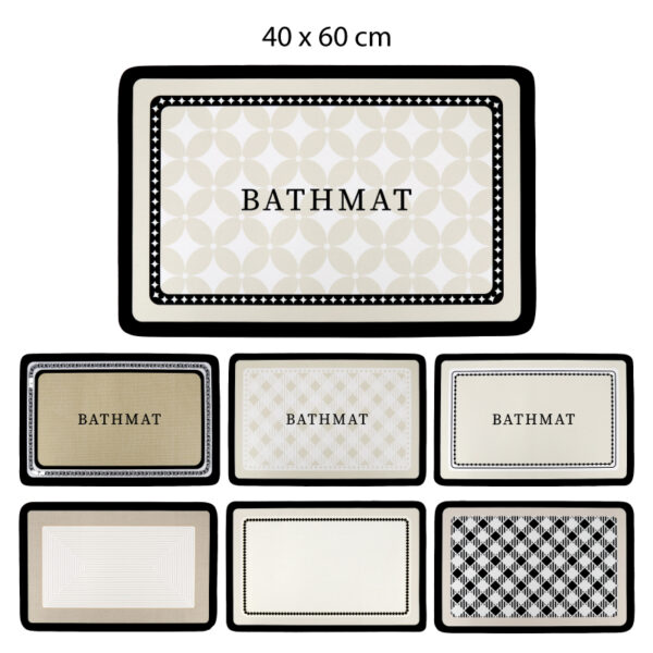 TAPETE ANTIDESLIZANTE "BATHMAT" - 40 X 60 CM