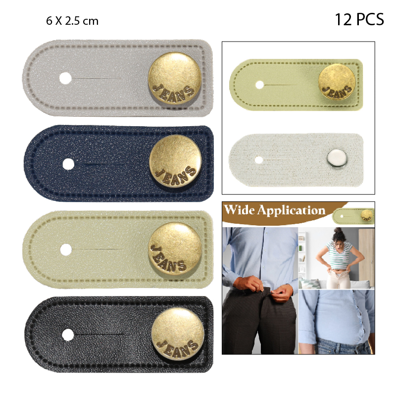EXTENSOR PARA PANTALONES, DE CUERO