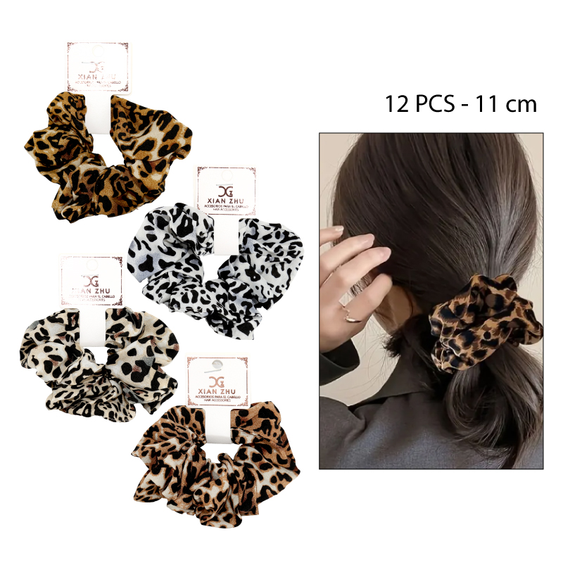 SCRUNCHIE DE TELA - ANIMAL PRINT