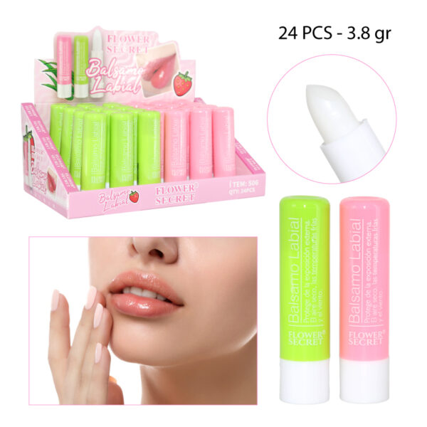 BALSAMO LABIAL CON AROMA FRUTAL - 3.8 GR