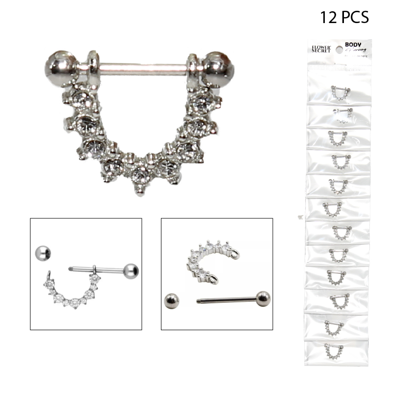 SEPTUM, PIERCINGS NASALES DE ACERO INOXIDABLE